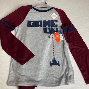WonderNation XL 14-16 boy’s pajamas. Glow in dark.